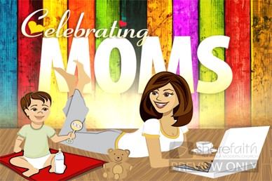 Celebrate Moms Church Video Loop