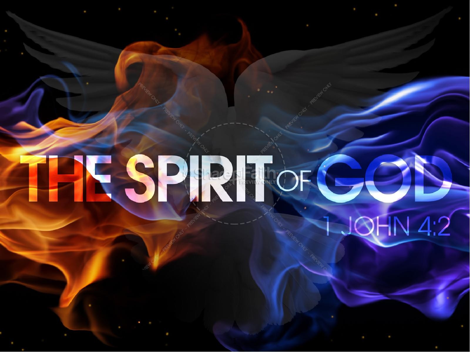 Sharefaith Media The Spirit Of God Powerpoint Sharefaith Media 4534