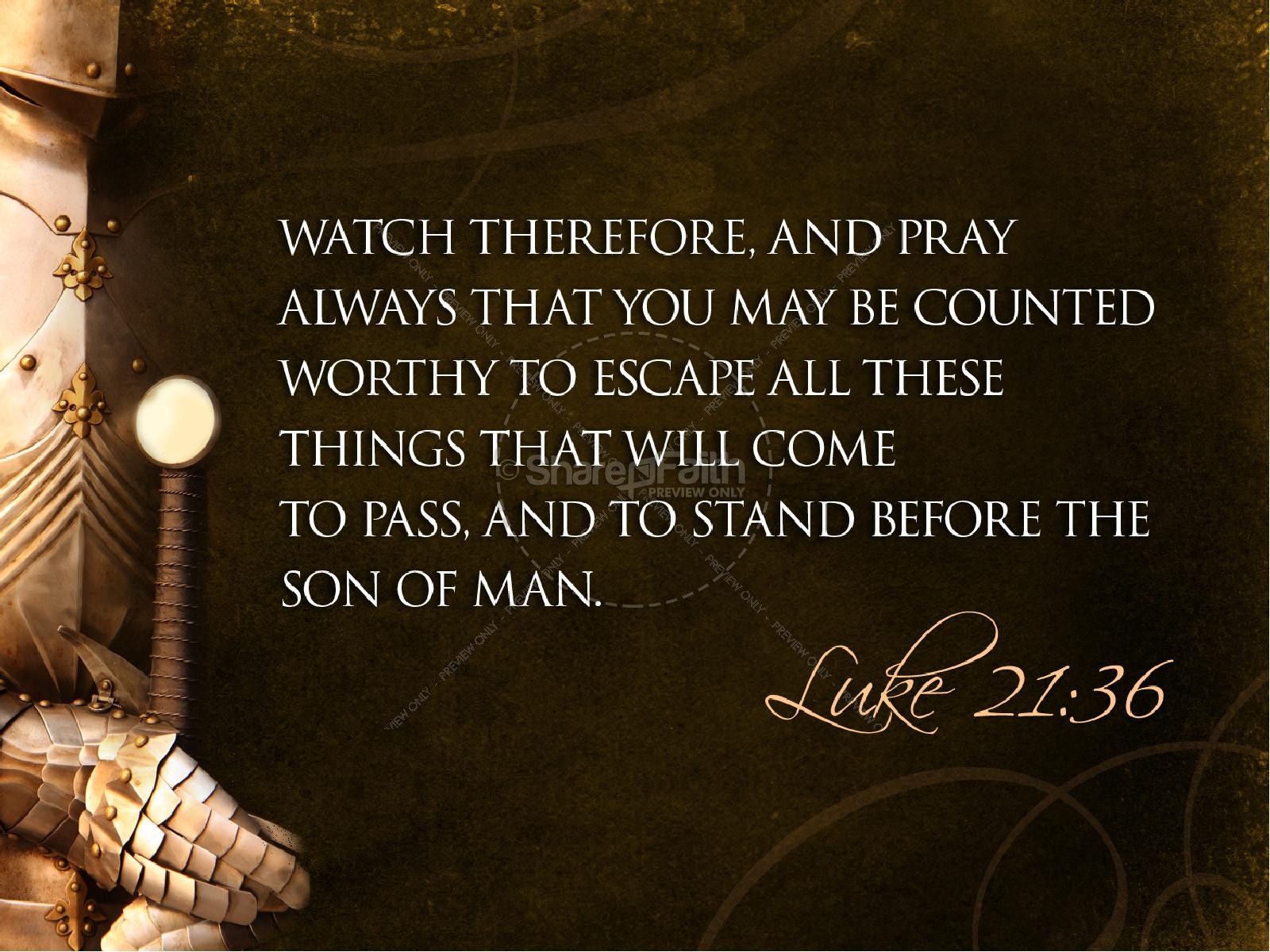 Prayer Warrior PowerPoint Sermon