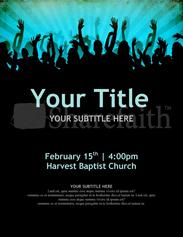 Revival Church Flyer | page 1