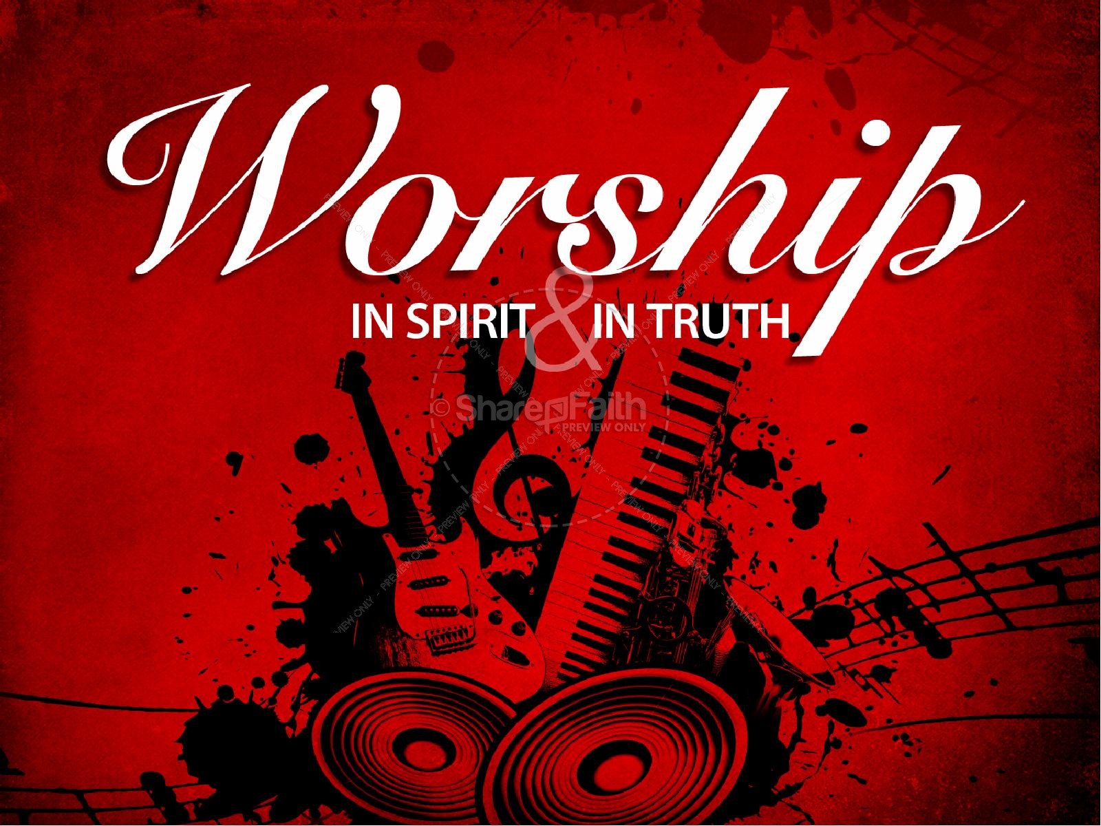 ShareFaith Media » Worship Concert PowerPoint Sermon ShareFaith Media