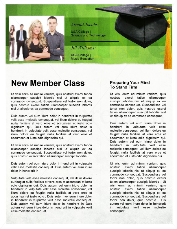 Graduation Newsletter | page 3