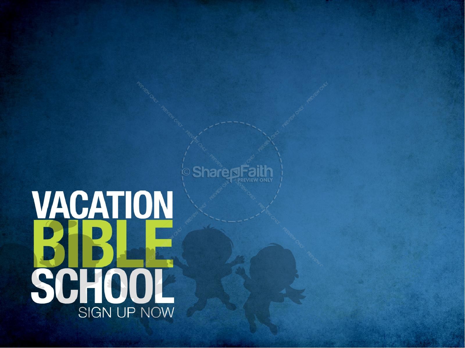 Vacation Bible School PowerPoint Template Thumbnail 3
