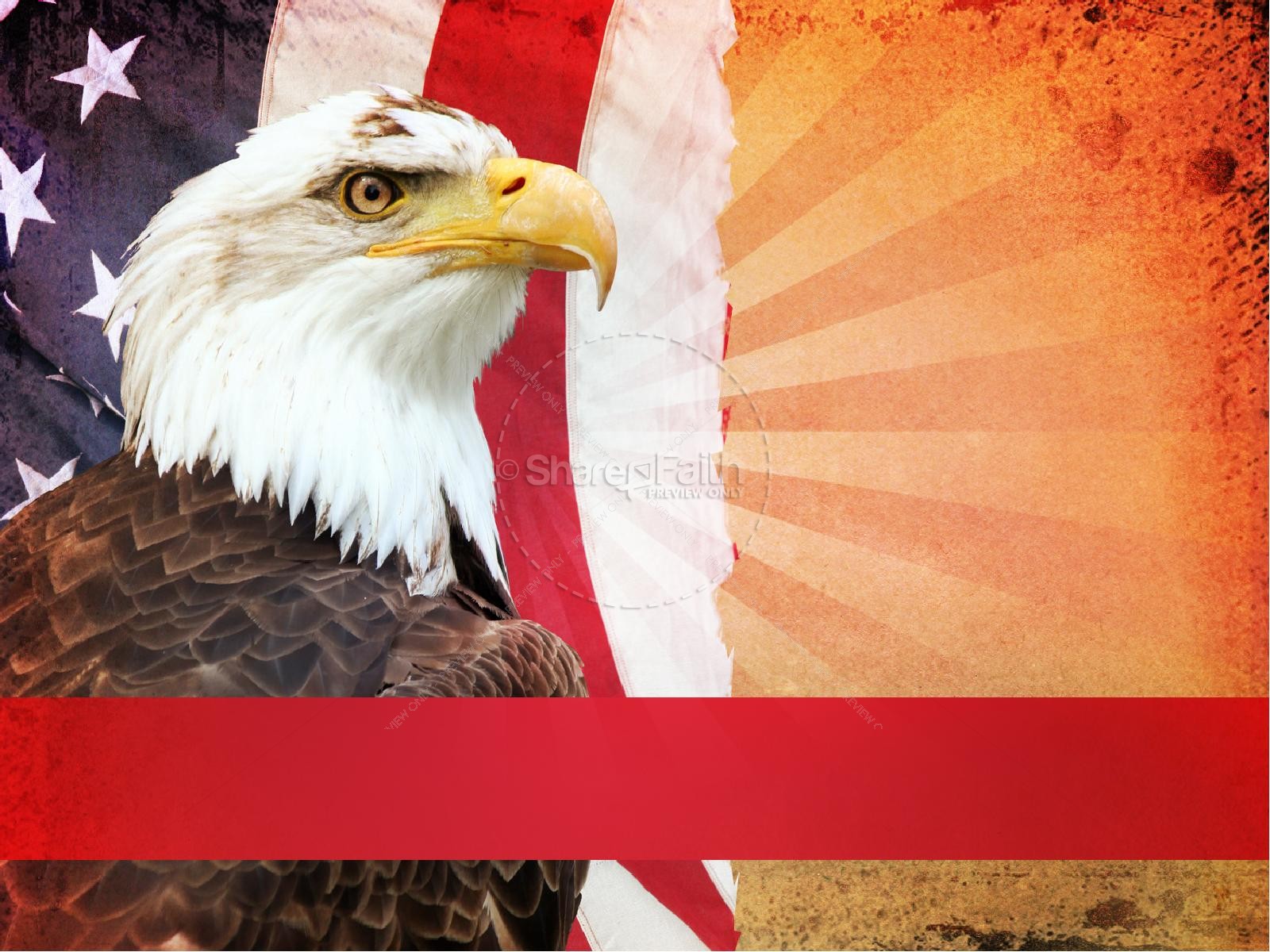 Proud to Be an American Church PowerPoint Thumbnail 5