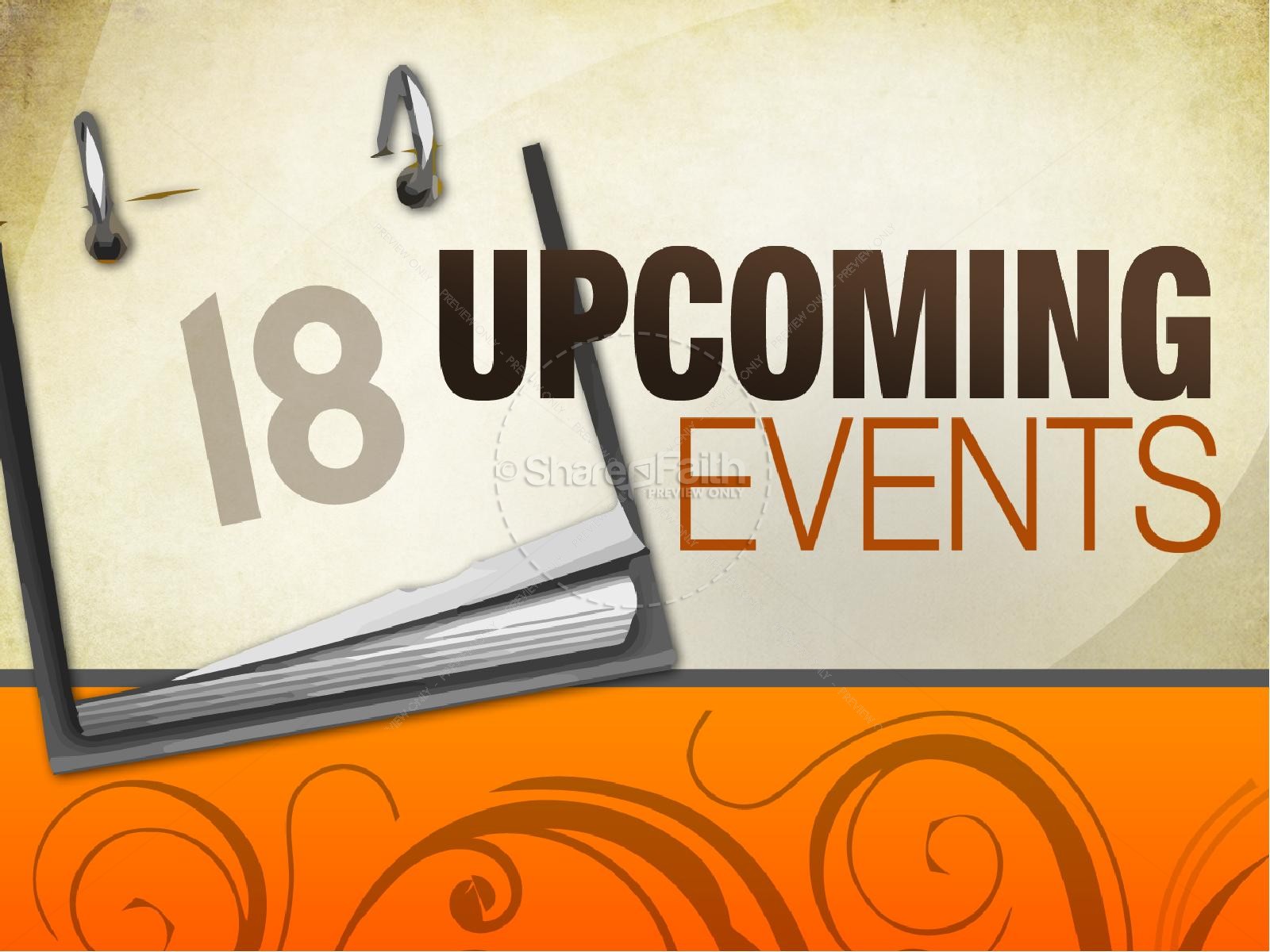 Church Calendar PowerPoint Template | Clover Media