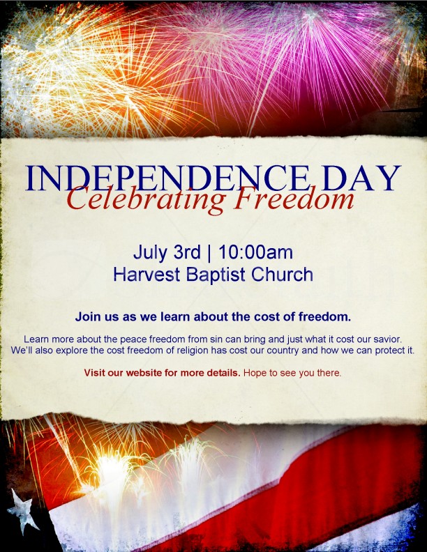 Independence Day Flyer | page 1