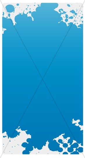 Blue Splash Banner Widget