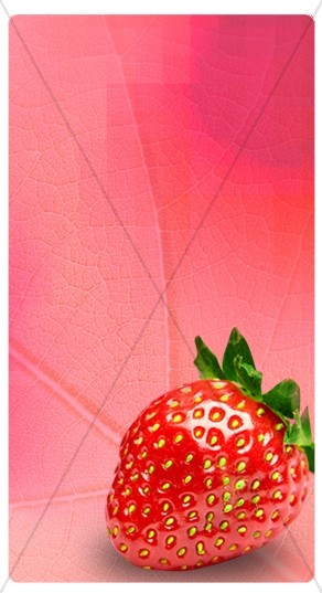 Strawberry Banner Widget Thumbnail Showcase