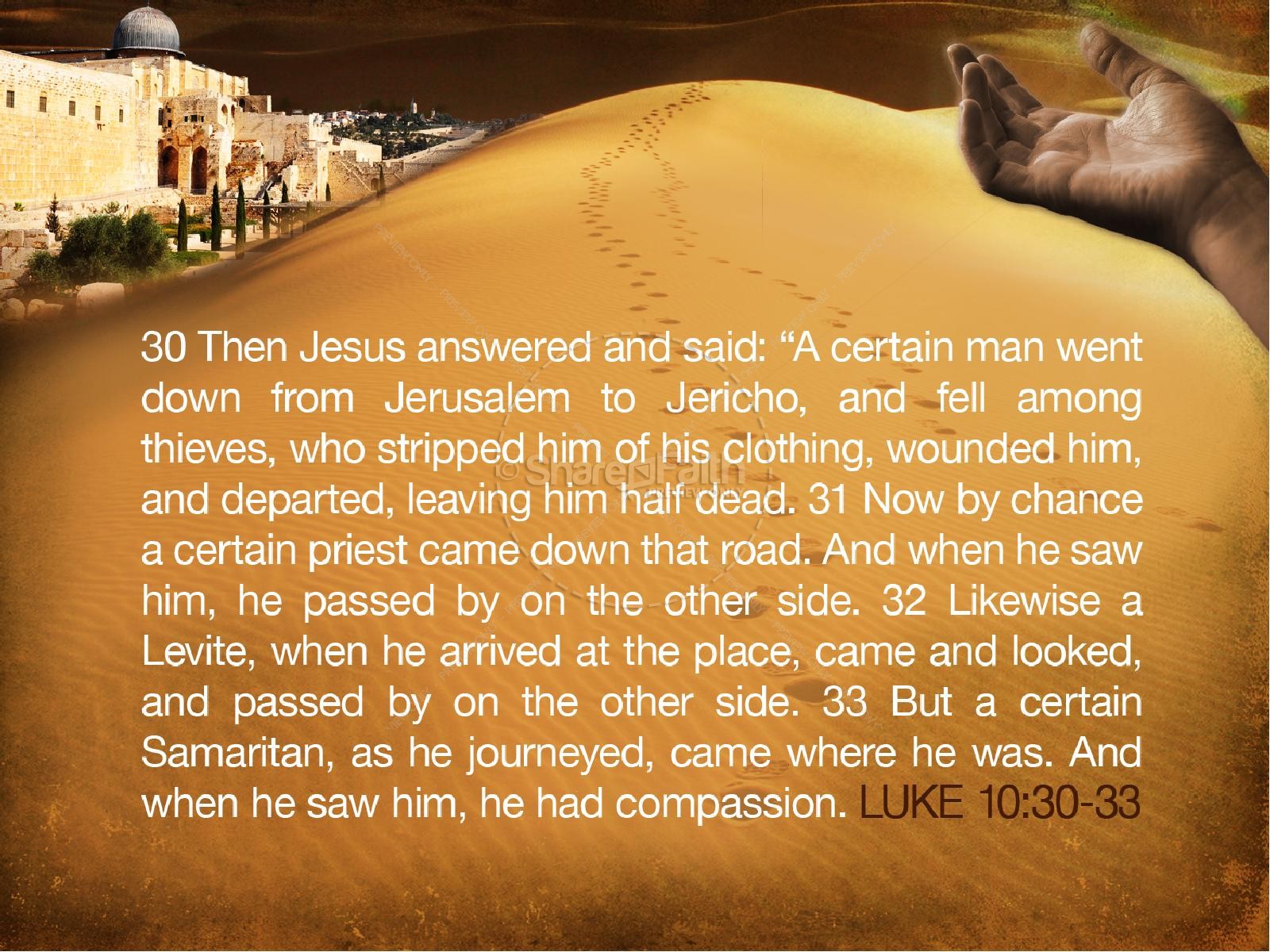 Good Samaritan Sermon PowerPoint