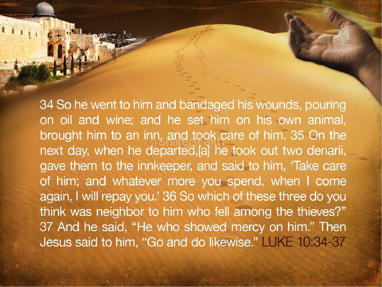 Good Samaritan Sermon PowerPoint