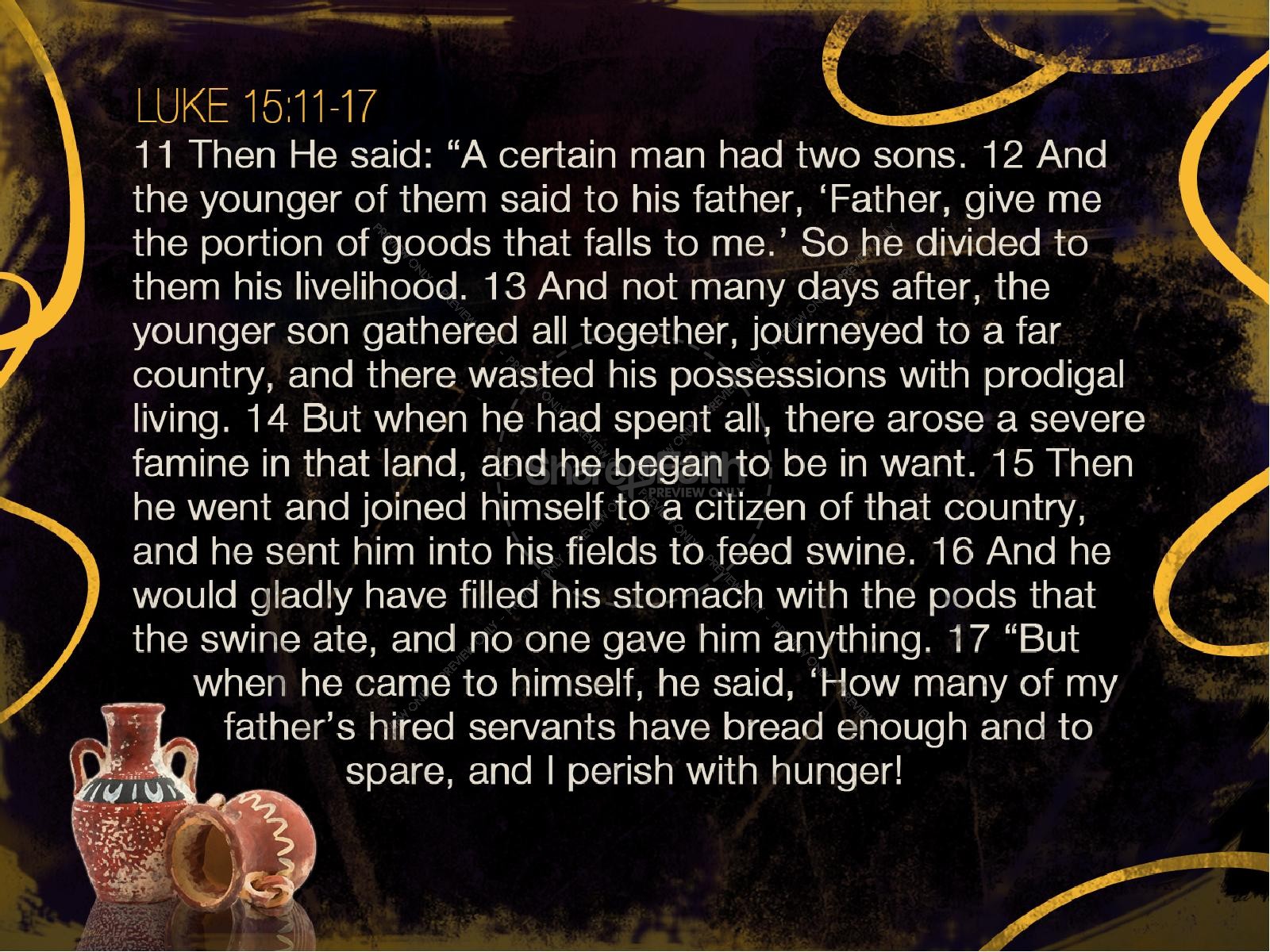 Prodigal Son Sermon PowerPoint