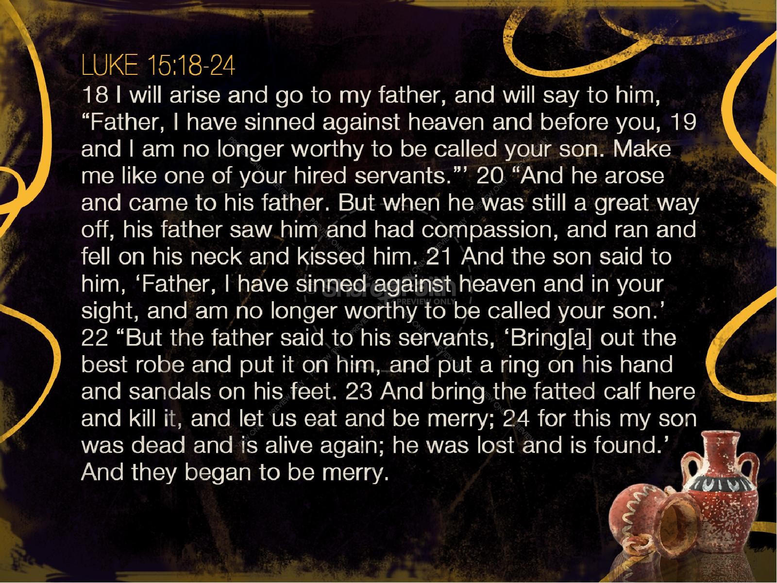 Prodigal Son Sermon PowerPoint