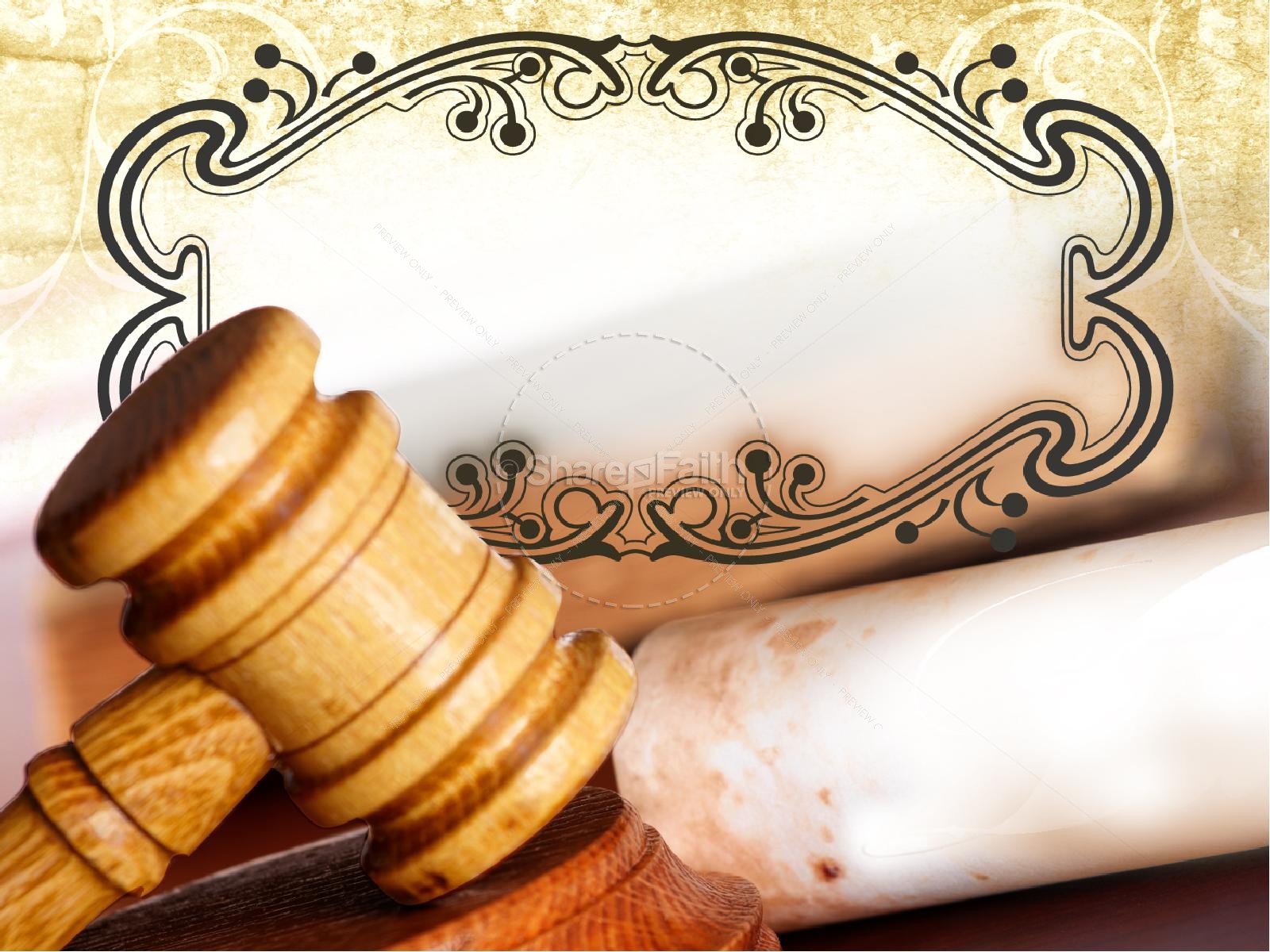 Judge PowerPoint Sermon