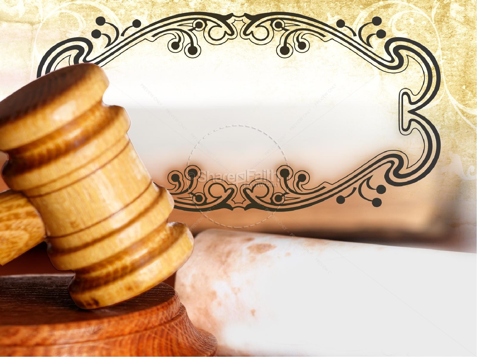 Judge PowerPoint Sermon