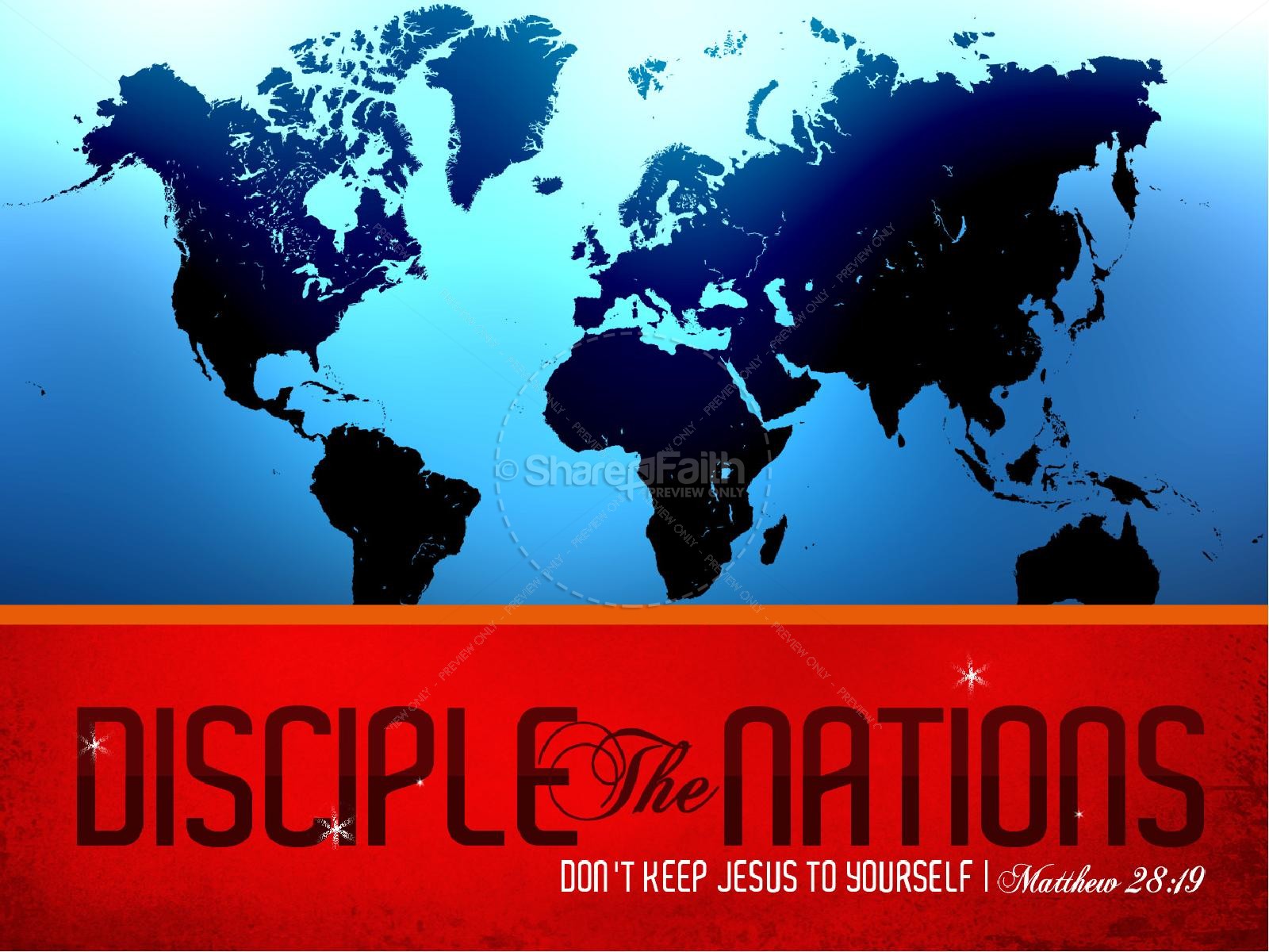 Disciple the Nations PowerPoint Sermons