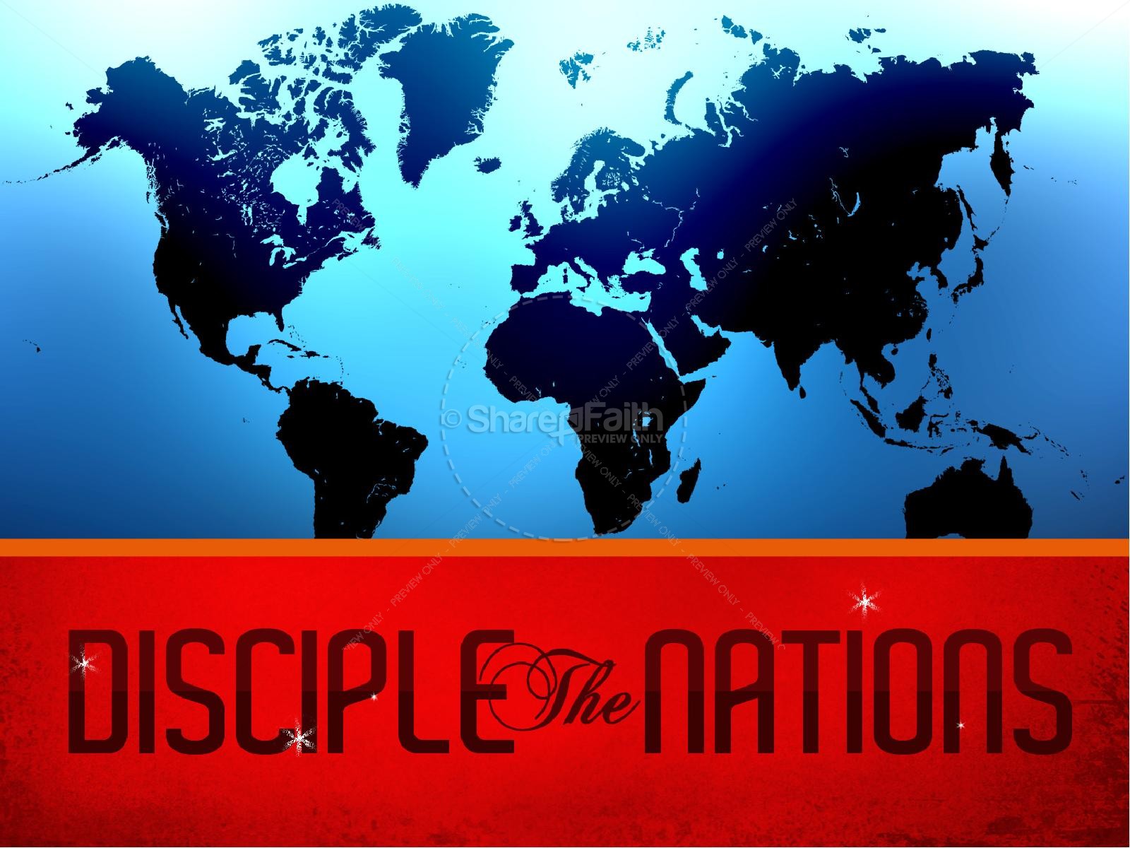 Disciple the Nations PowerPoint Sermons Thumbnail 2