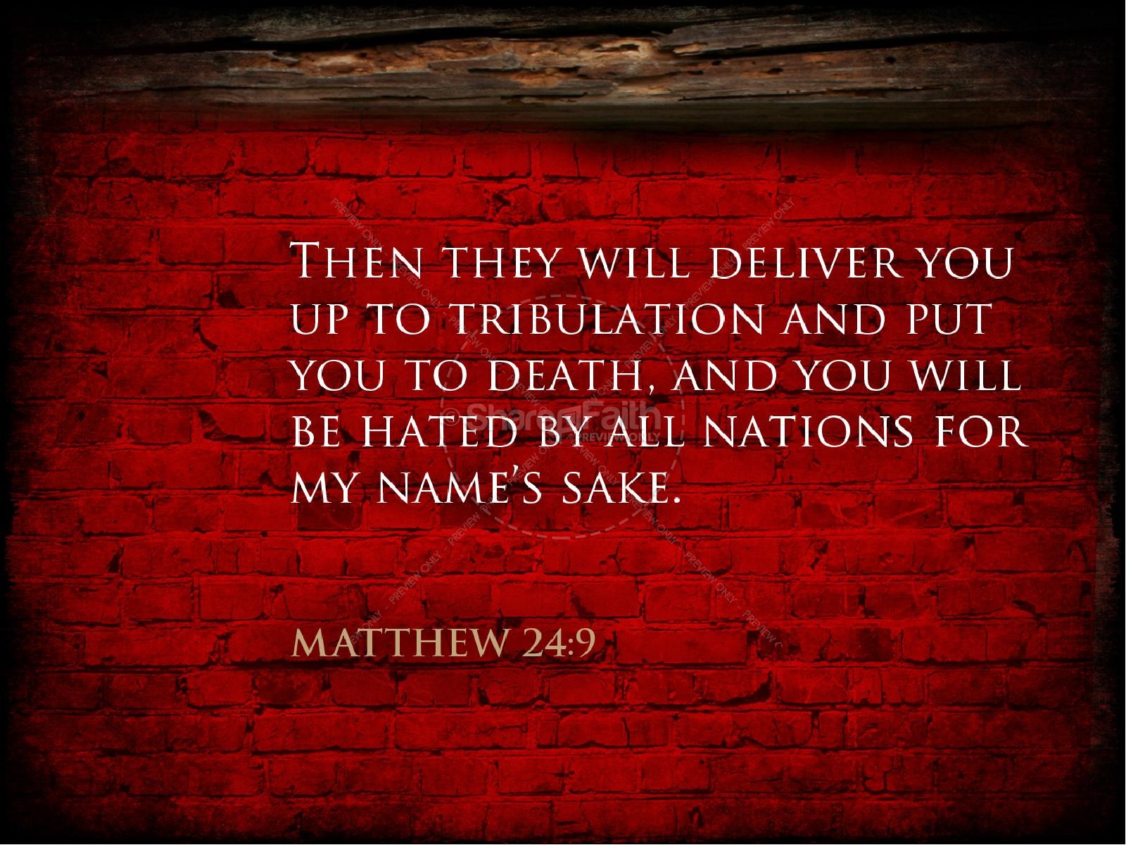 Persecuted Church PowerPoint