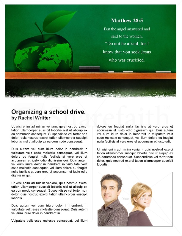 Back to School Newsletter Template | page 3