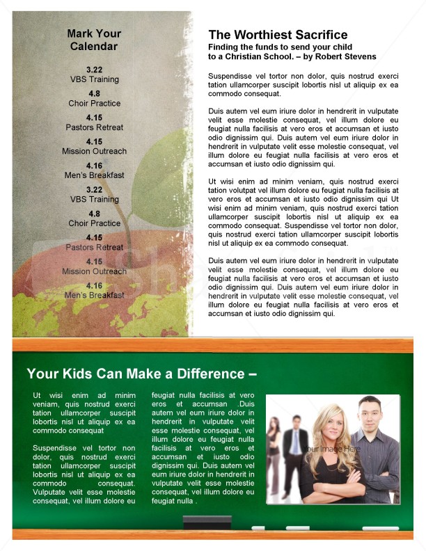 Back to School Newsletter Template | page 4