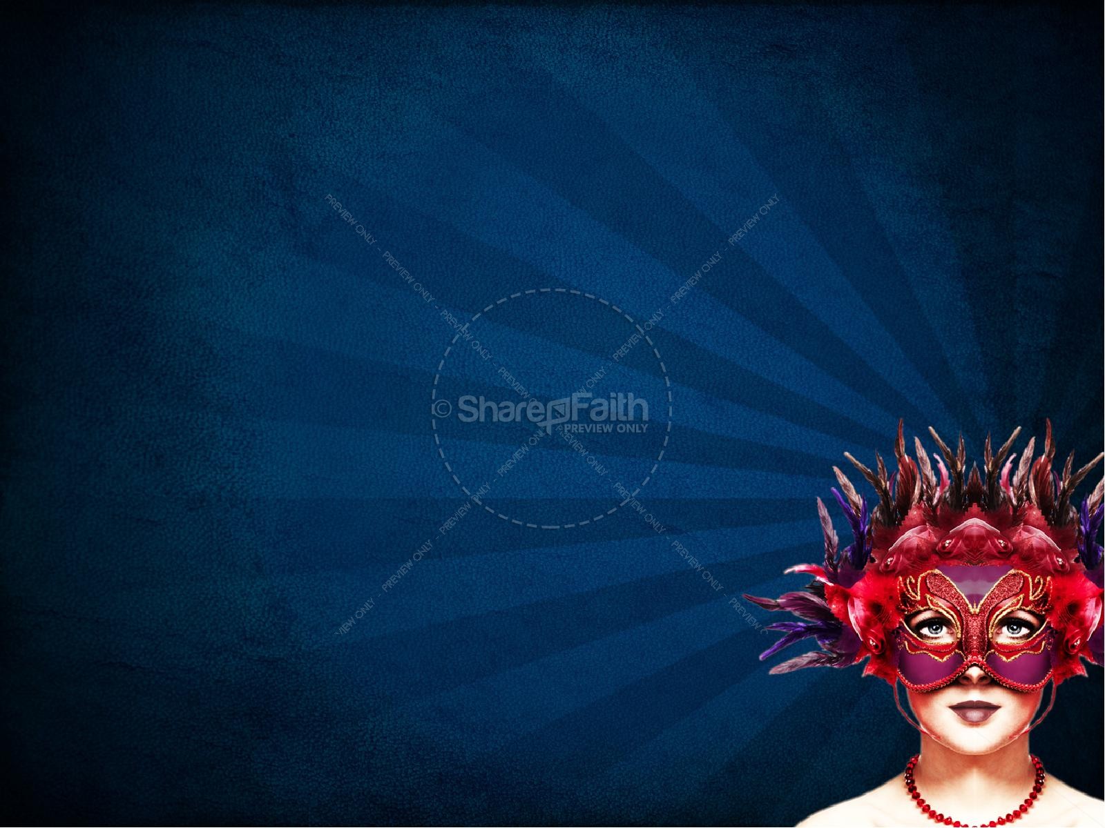 Take off the Mask PowerPoint Sermon