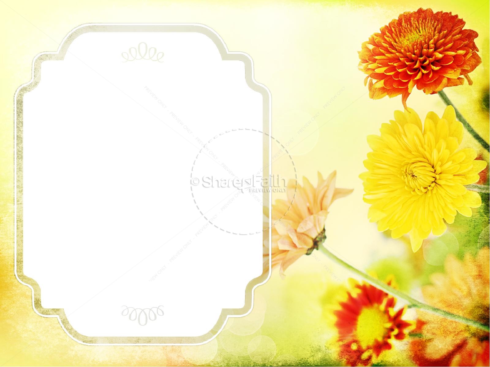 Fall Into Church PowerPoint