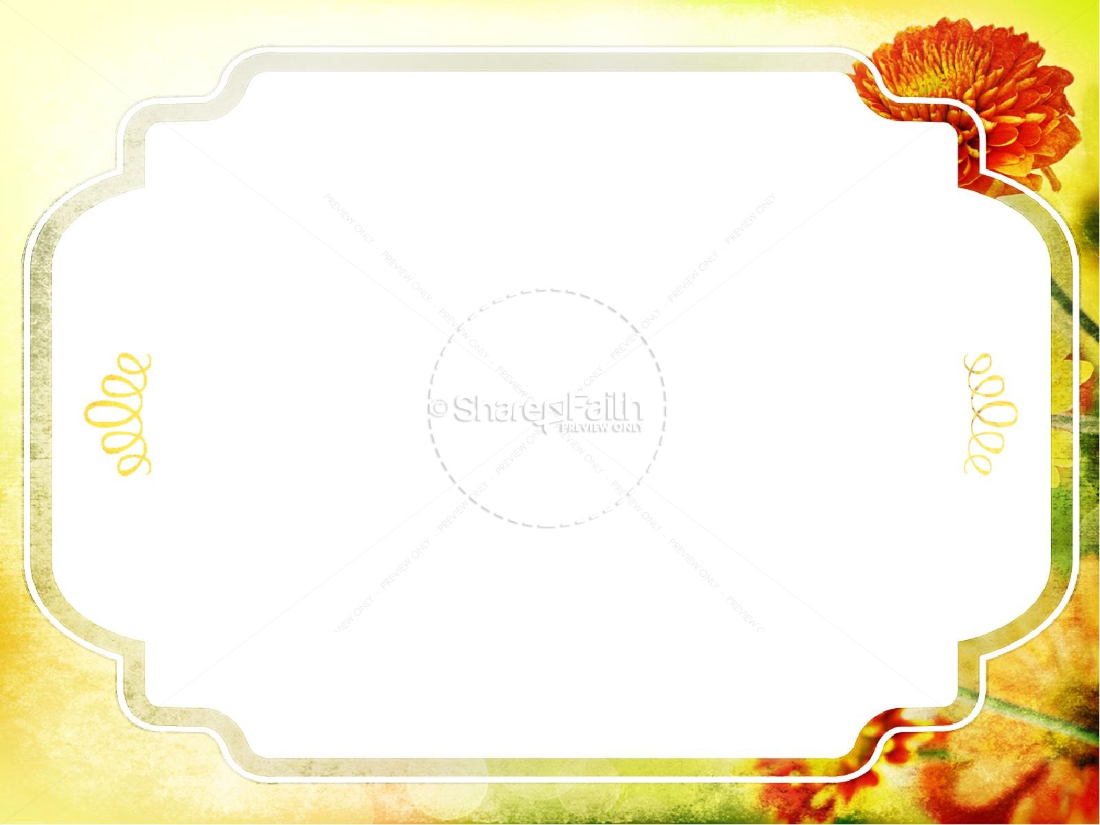 Fall Into Church PowerPoint