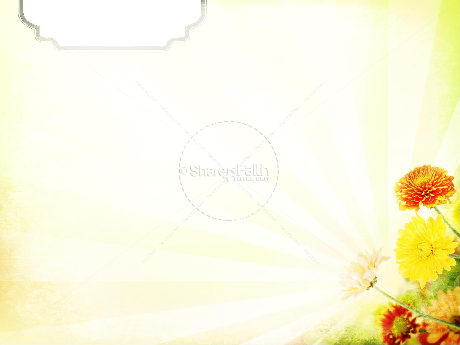 Fall Into Church PowerPoint