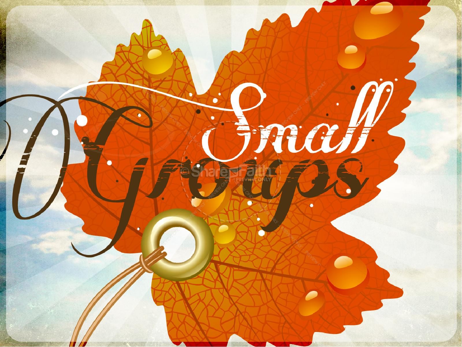 Small Groups PowerPoint