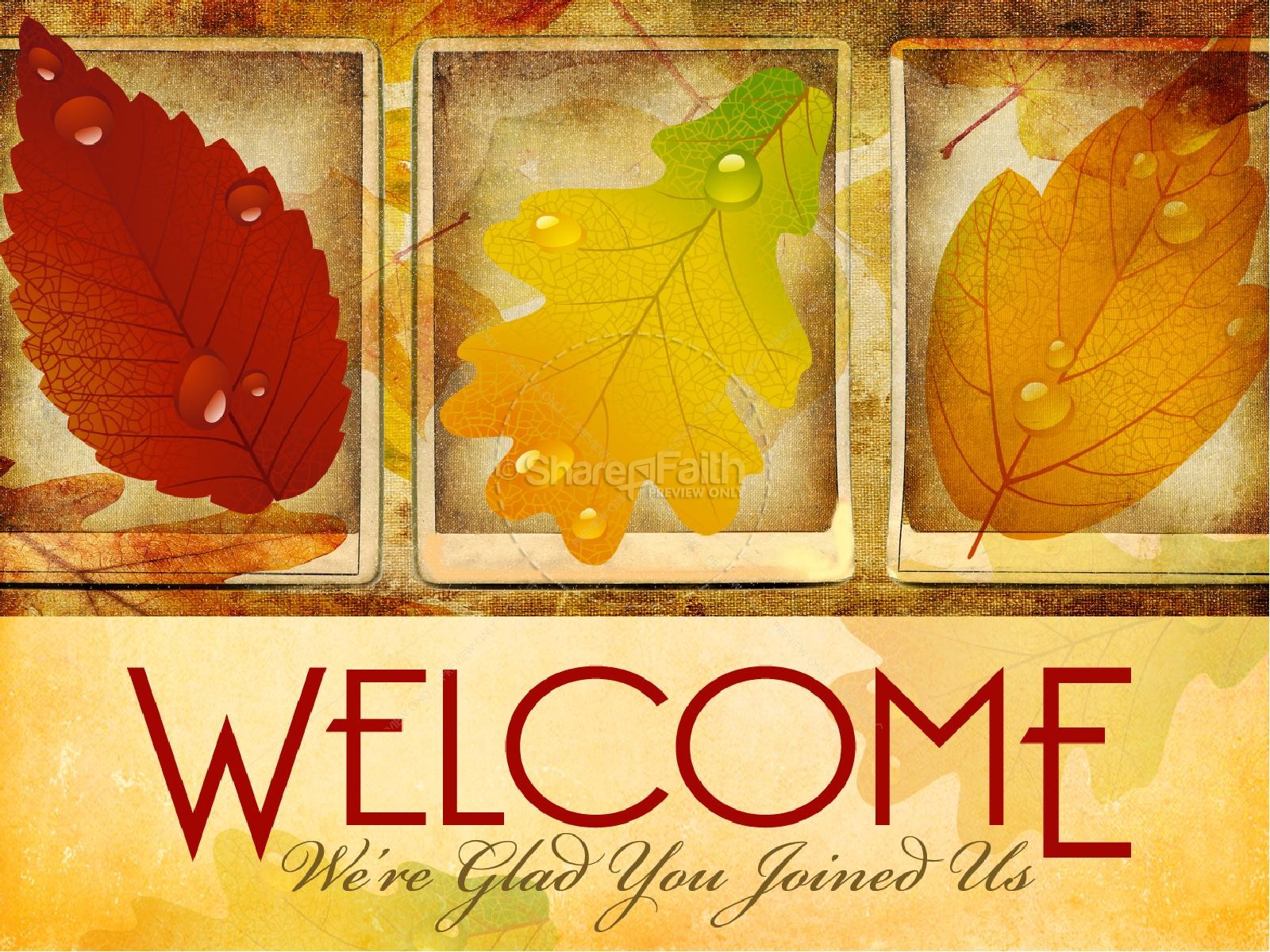Harvest Celebration PowerPoint