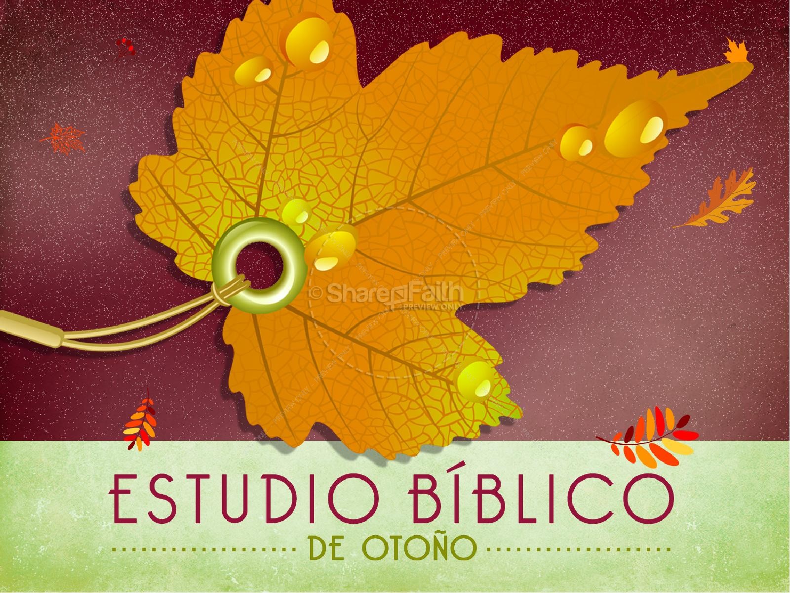 Estudio Biblico PowerPoint Template