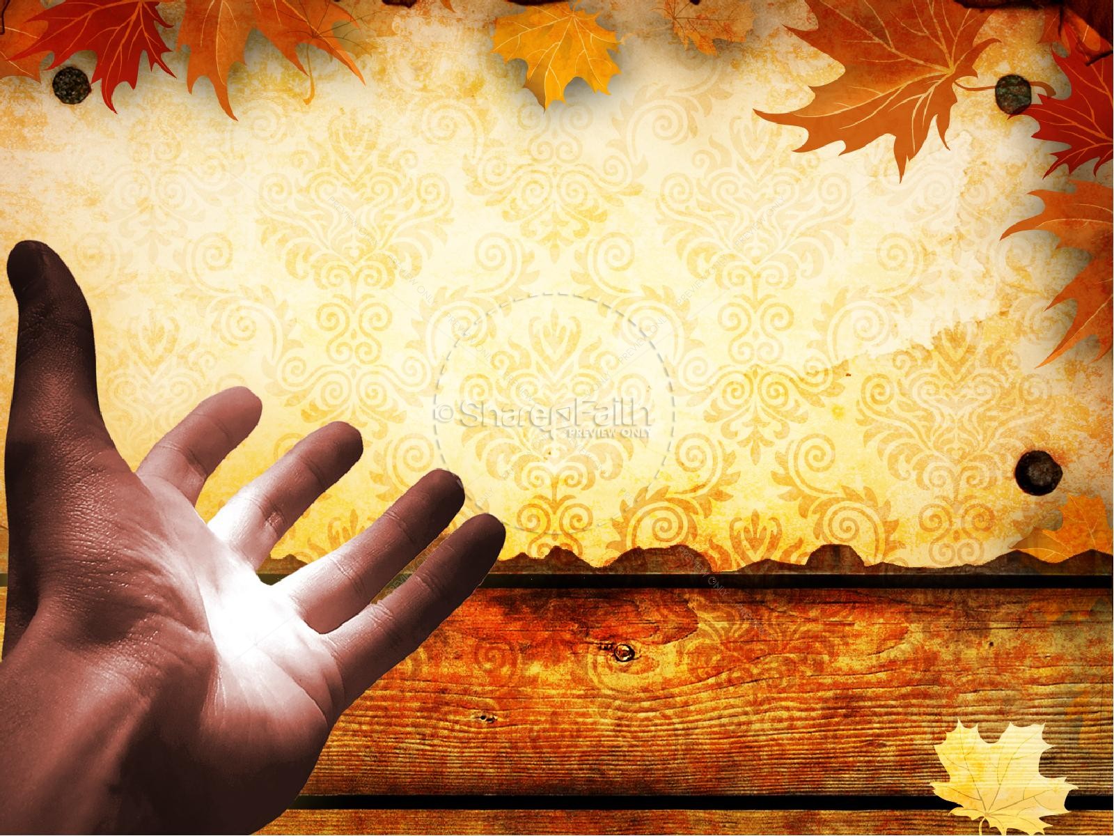 Offer Thanks PowerPoint Sermon