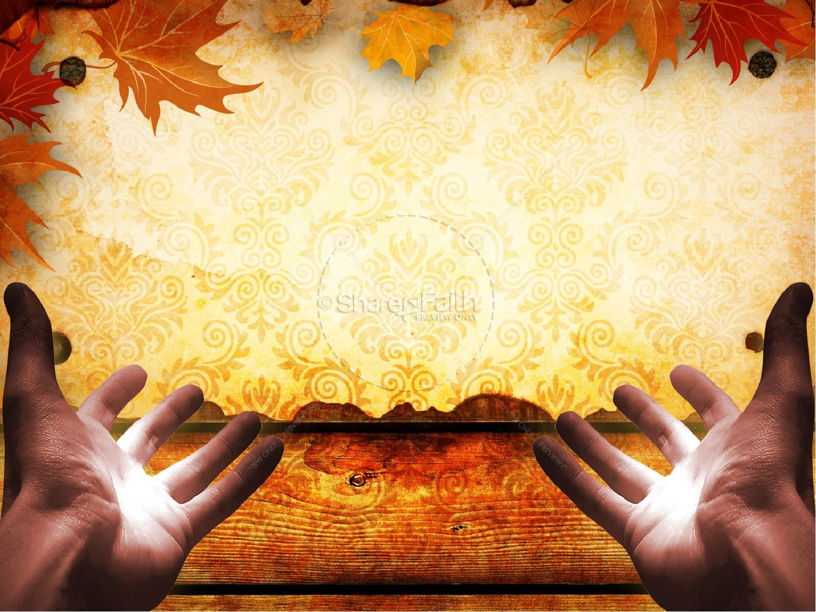 Offer Thanks PowerPoint Sermon