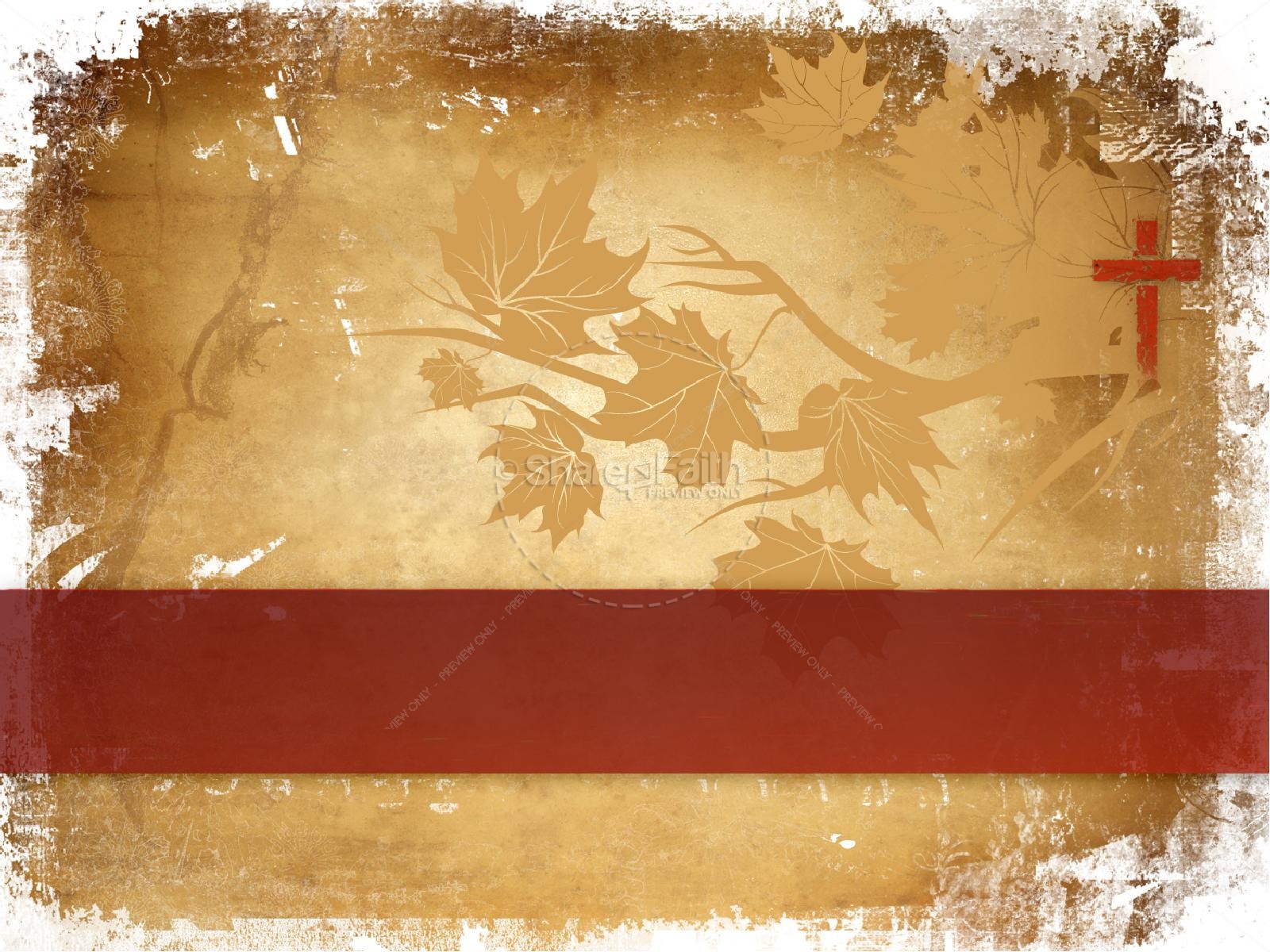 Thanksgiving Prayer PowerPoint