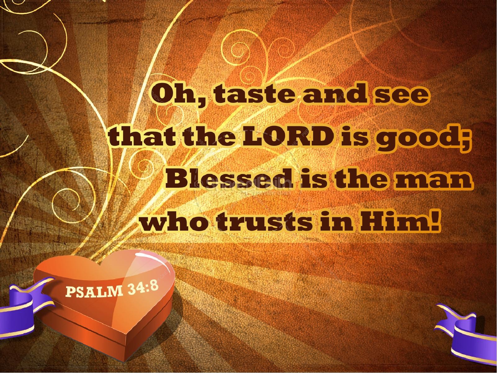 The Lord is Good PowerPoint Sermon Template