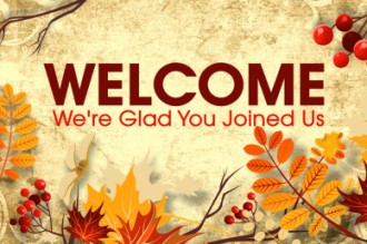 Welcome Church Video Fall | Church Motion Graphics