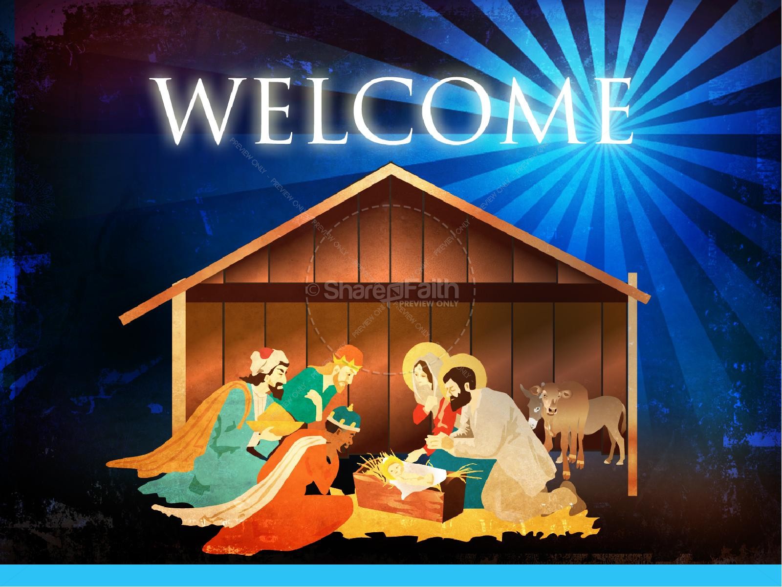 The Nativity Story Christmas PowerPoint Thumbnail 2