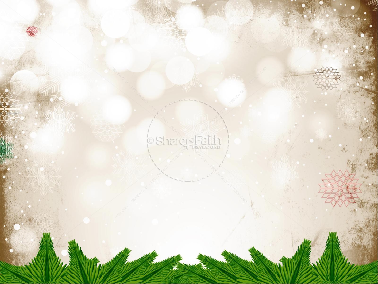 Merry Christmas Church PowerPoint Template