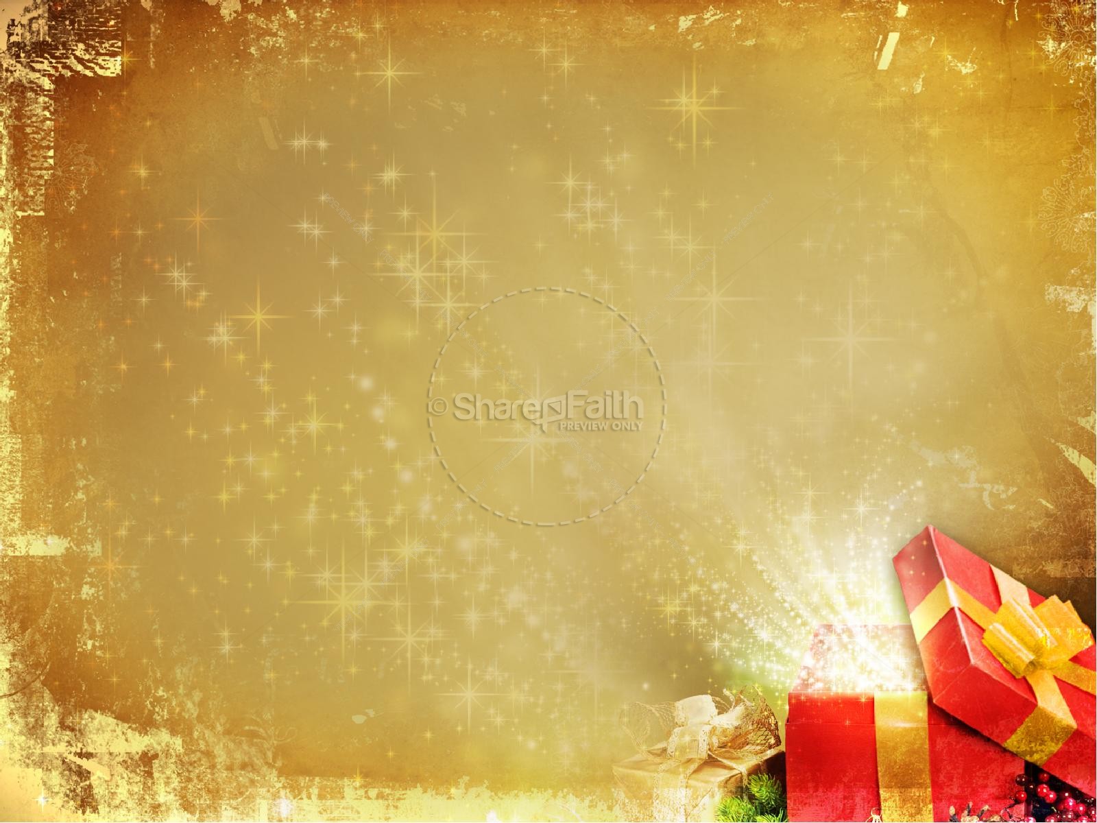 Celebrate the King PowerPoint Template