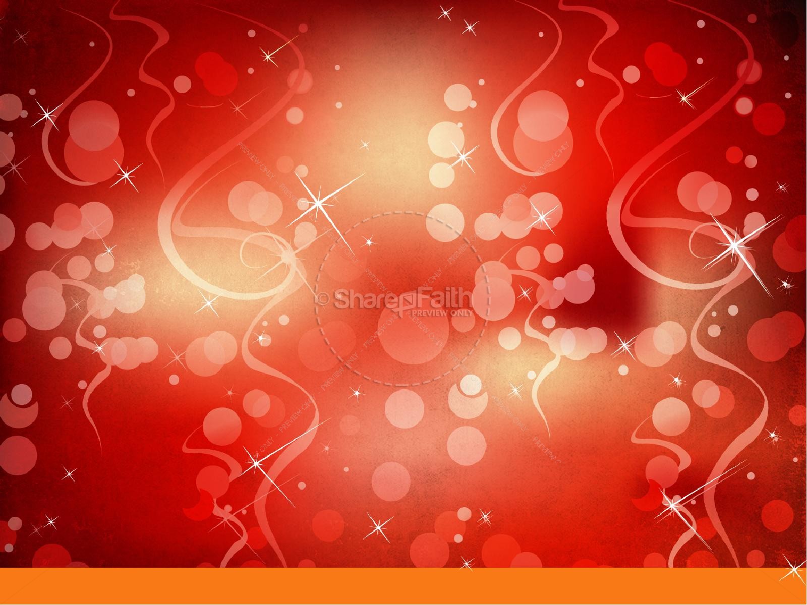 Christmas Service PowerPoint Template Thumbnail 7