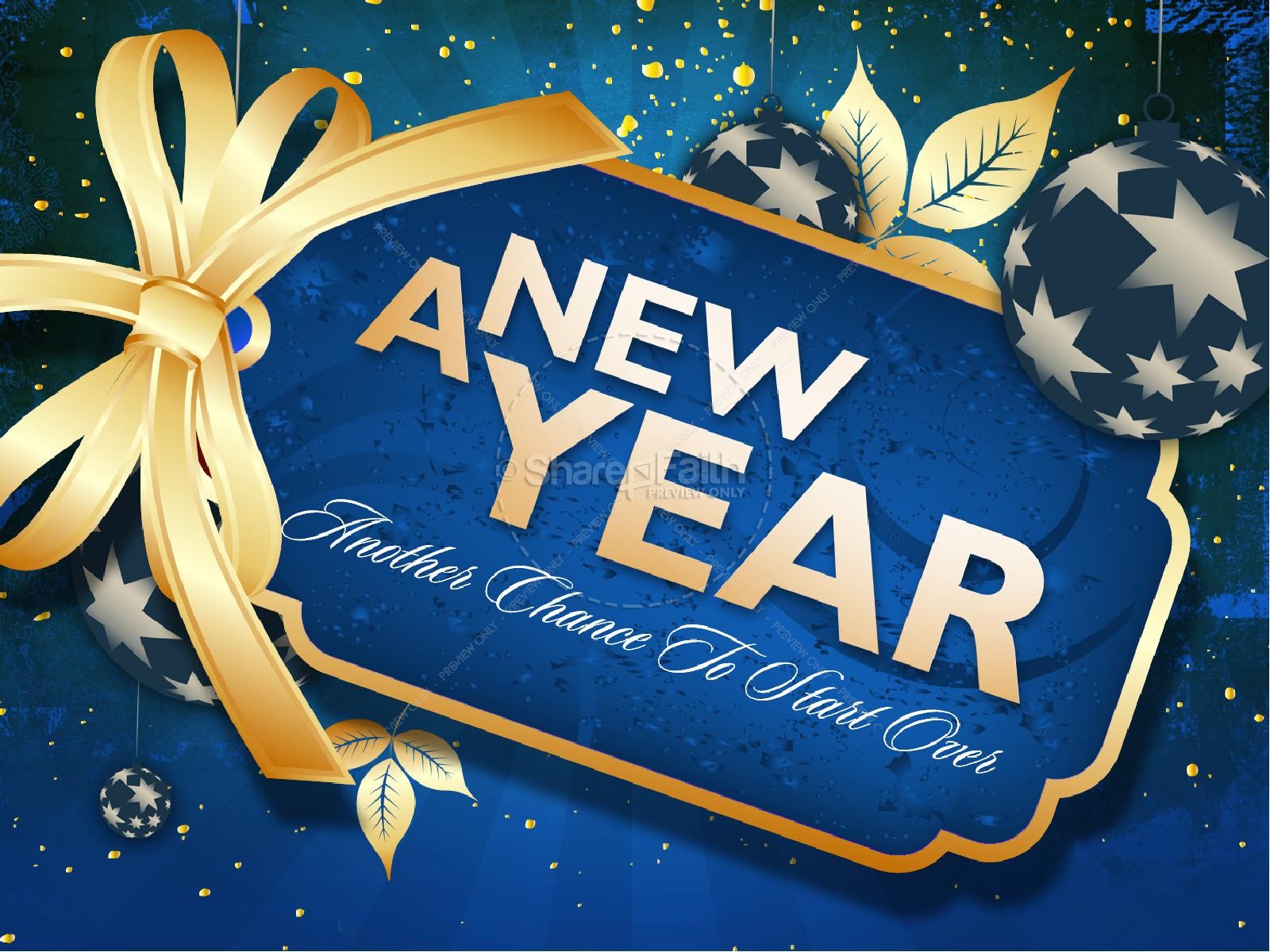 ShareFaith Media » New Year PowerPoint Sermon Template ShareFaith Media