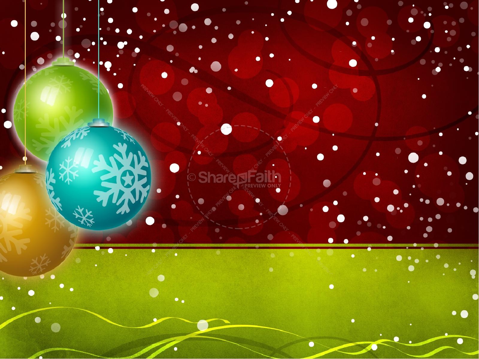 Christmas Blessing PowerPoint Thumbnail 5