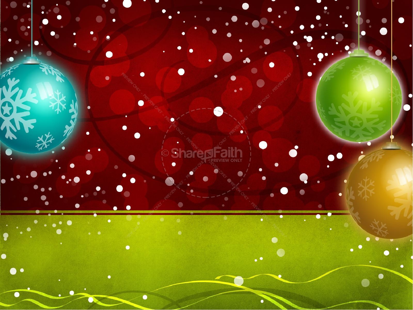 Christmas Blessing PowerPoint Thumbnail 7