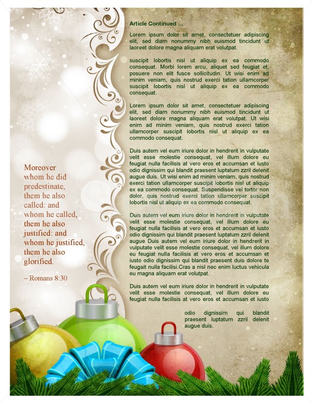 Merry Christmas Newsletter | page 2