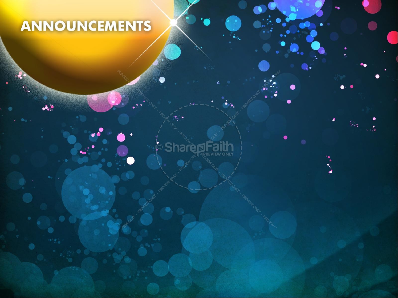 New Year's Blessings PowerPoint Sermon Template | slide 4