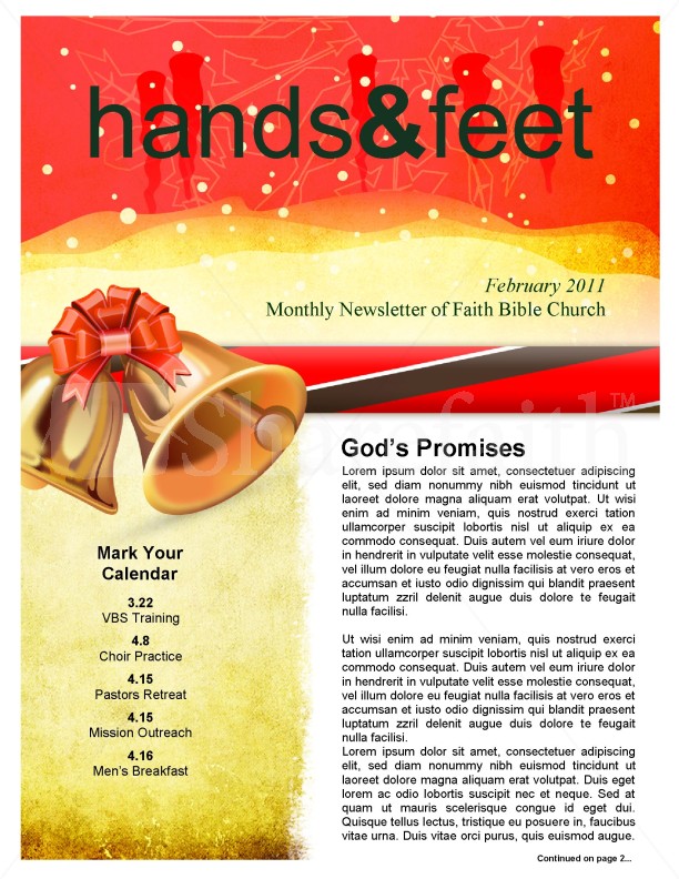 Bells Church Newsletter  | page 1