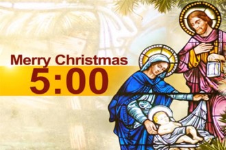 Nativity Christmas Countdown Video | Church Countdown Timers