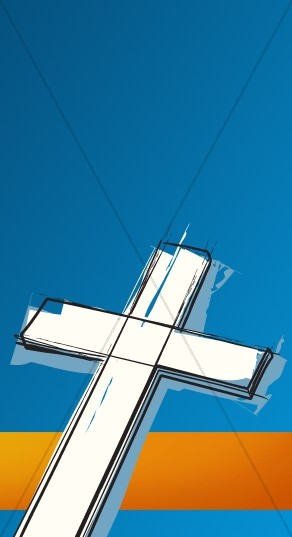 cross with banner