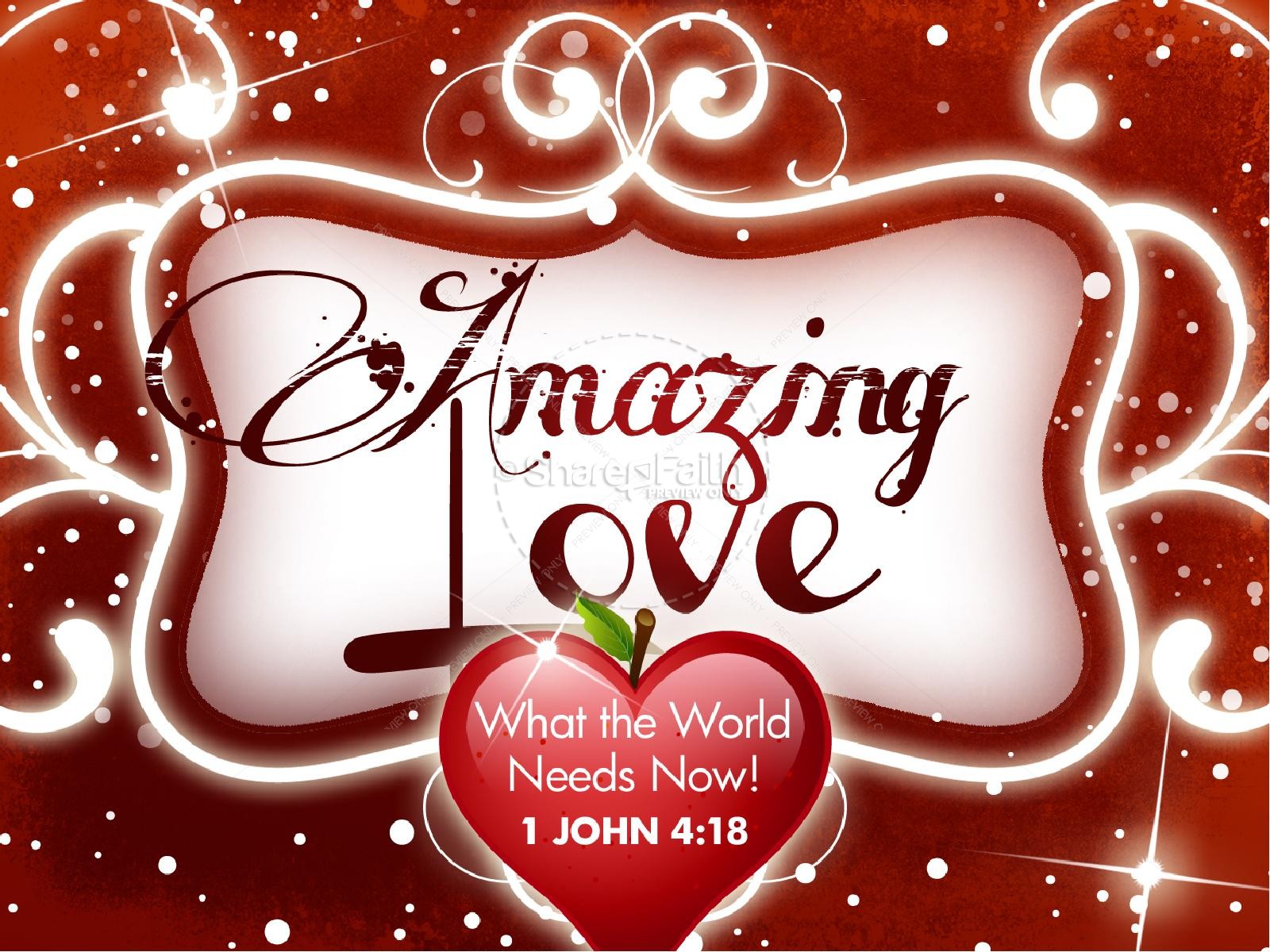 ShareFaith Media » Amazing Love Valentine PowerPoint Template ...