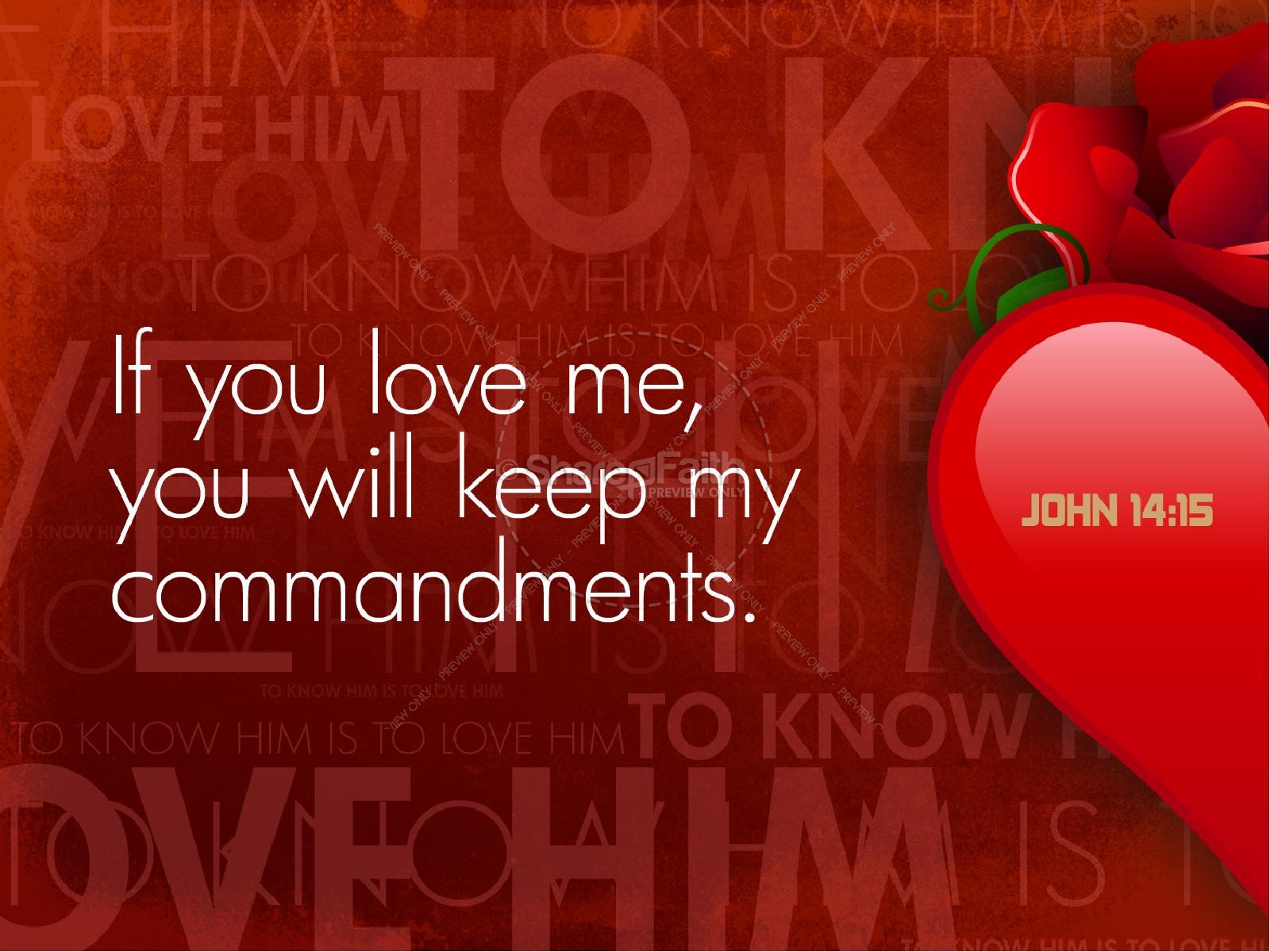 Know Him Love Him PowerPoint Sermon
