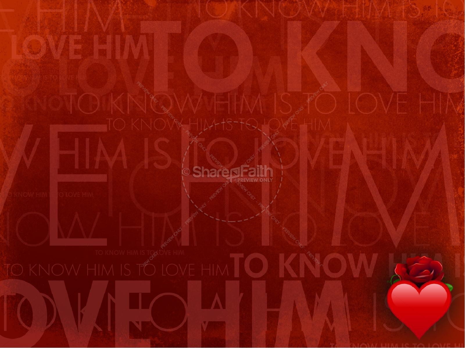 Know Him Love Him PowerPoint Sermon Thumbnail 10